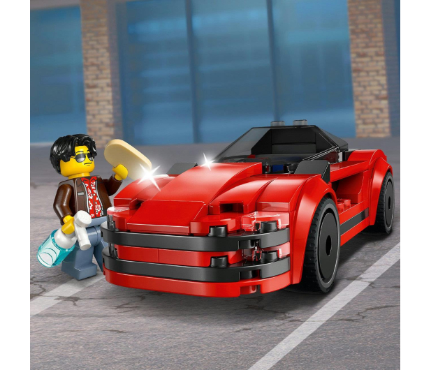 LEGO City 60448 Czerwony samochód sportowy - 1284112 - zdjęcie 11